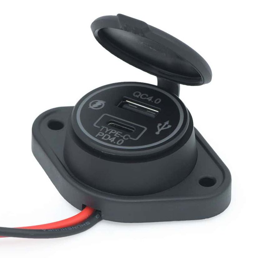 Lumeno QC3 + PD4 Charging Socket