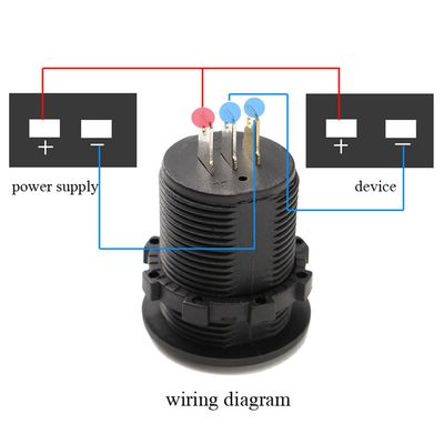 Lumeno Dual QC3 Charger Socket With On &amp; Off Switch
