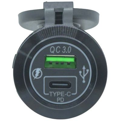 Lumeno QC3 with C-Type Charging Socket