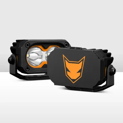 Lightfox Cygnus-2 3" LED Work Light Pair – 2,026 Lumens