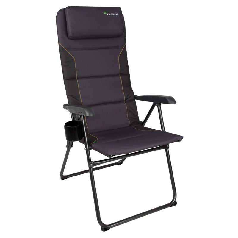 Kaufmann High Back Grey Chair