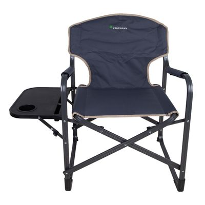 Kaufmann Aluminium Directors Chair with Side Table