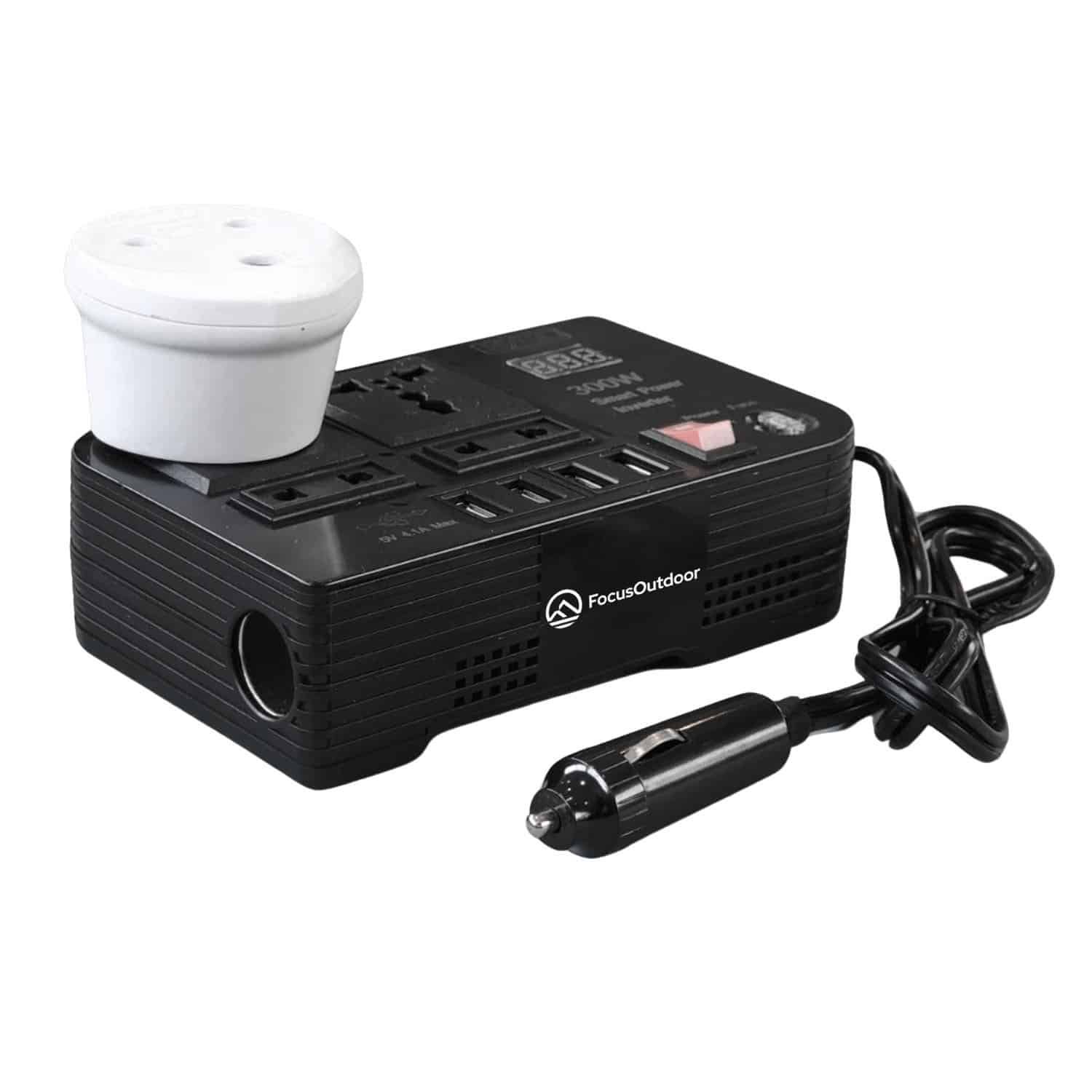 FocusOutdoor® 300W Power Inverter for Car &amp; Travel