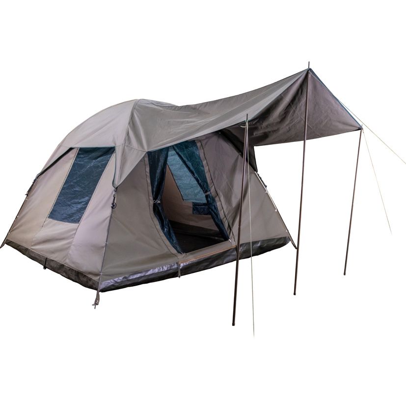 Meerkat Senior Oryx Bow Tent 300x300x210cm With Canopy, Verandah &amp; 2 Window