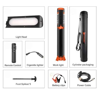 Conpex® Telescopic 9500LM LED Tripod Camping Flood Light