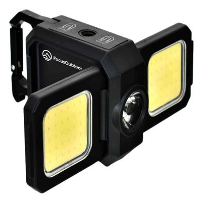 FocusOutdoor® Rechargeable Magnetic COB Flashlight - 800LM