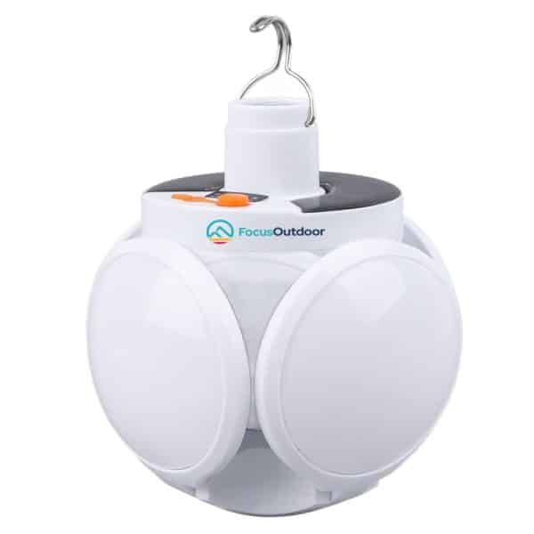 FocusOutdoor® 45LED Solar Camping Lantern Light Foldable