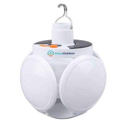 FocusOutdoor® 45LED Solar Camping Lantern Light Foldable