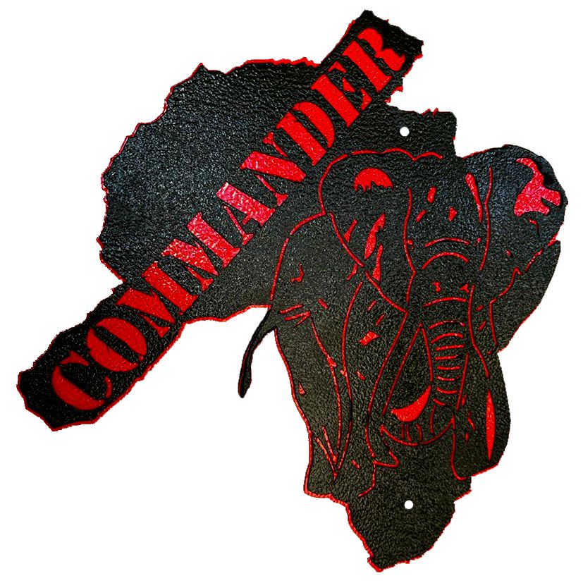 Commander Aluminium Decal Replacement Set