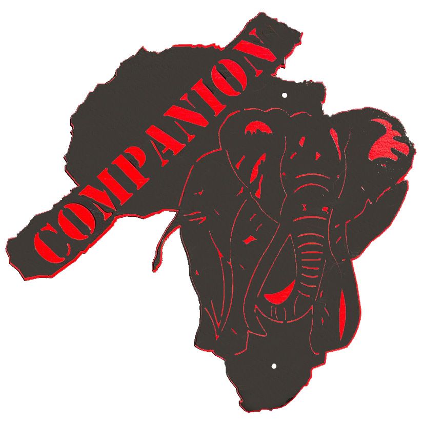 Companion Aluminium Decal Replacement Set