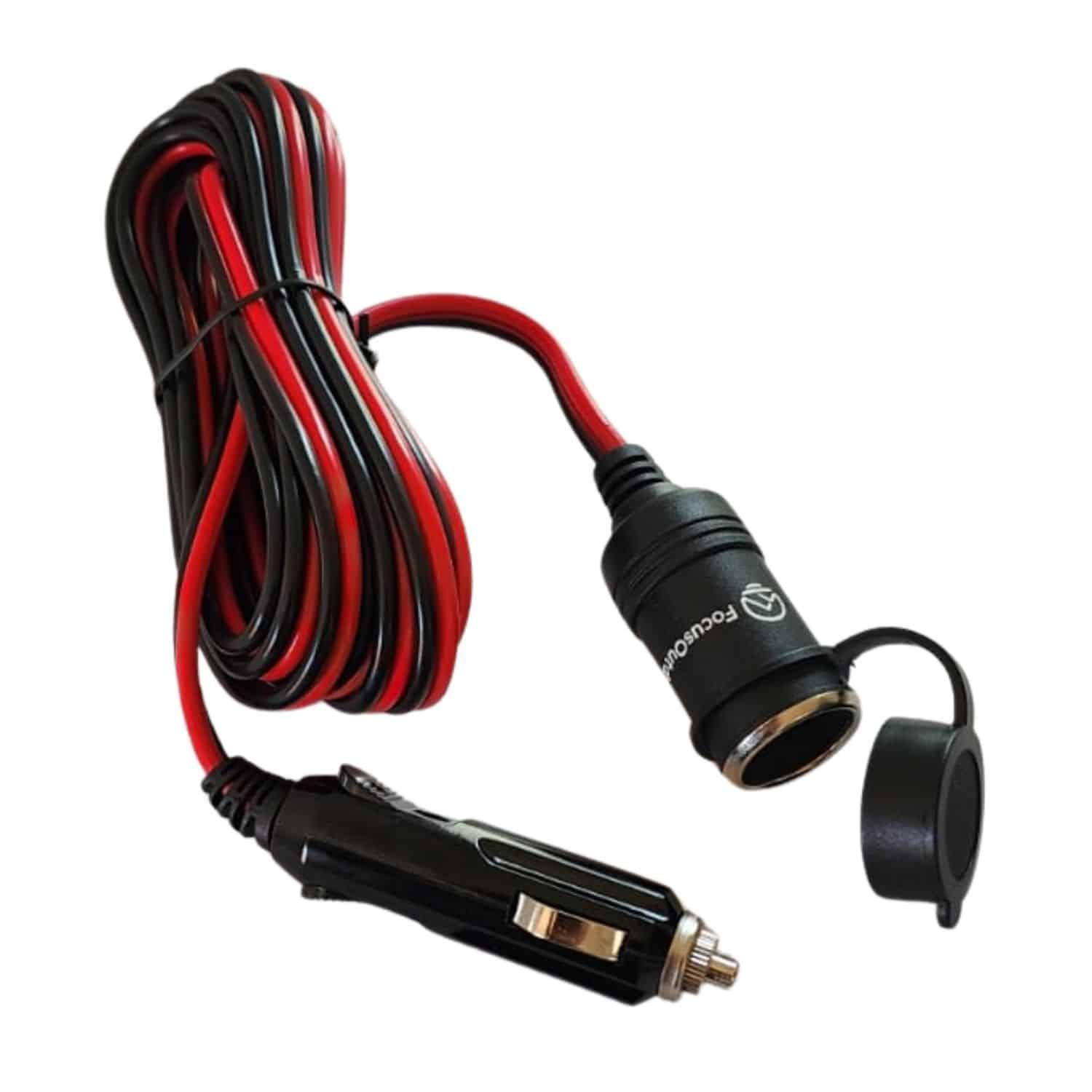 FocusOutdoor® 12V DC Car Extension Cable 4.5m Power Lead
