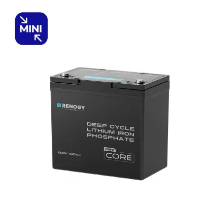 Renogy Core Mini- 12.8V 100Ah Lithium Iron Phosphate Battery