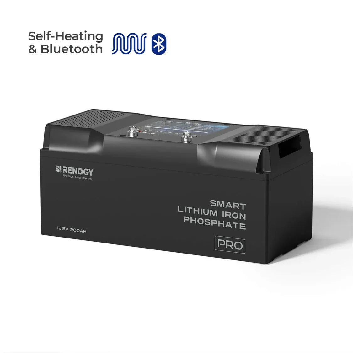 Renogy 12V 200Ah Pro Smart Lithium Iron Phosphate Battery w/Bluetooth