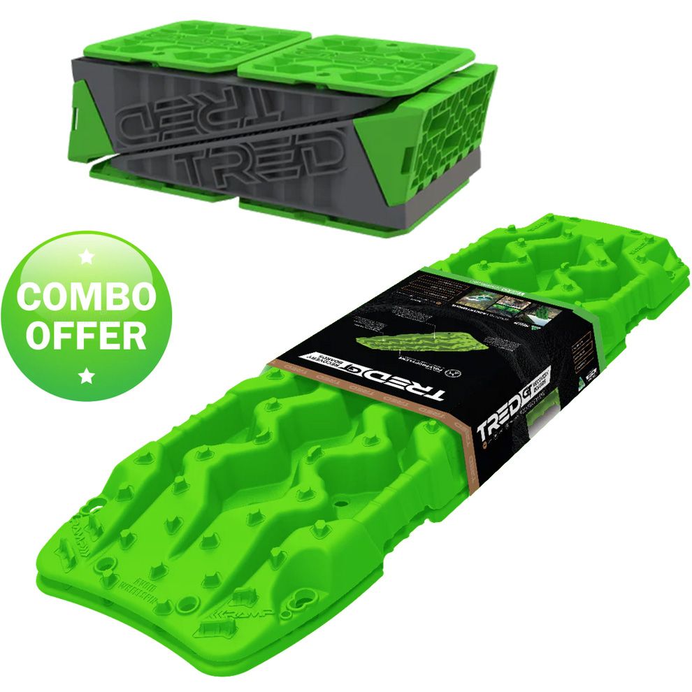 TRED GT Recovery Board (Pair) &amp; Gt Levelling Pack COMBO
