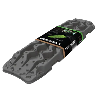 TRED GT Recovery Board (Pair) - Monster Green &amp; Gun Metal Grey