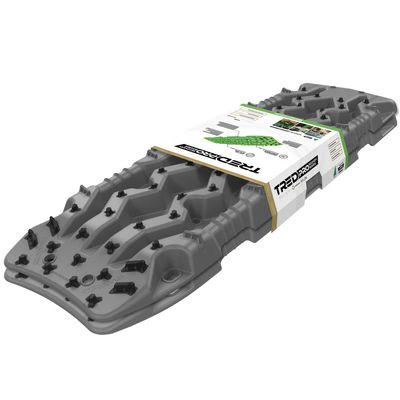 TRED PRO Recovery Board Gun Metal Grey (Pair) TREDPROGG
