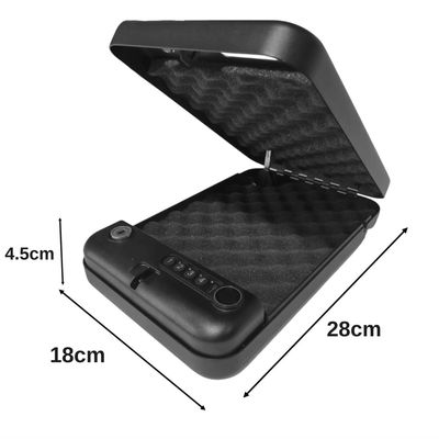 FocusOutdoor® Portable Biometric Steel Car Glove Box
