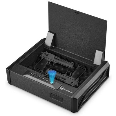FocusOutdoor® Spring Loaded Biometric Gun Safe