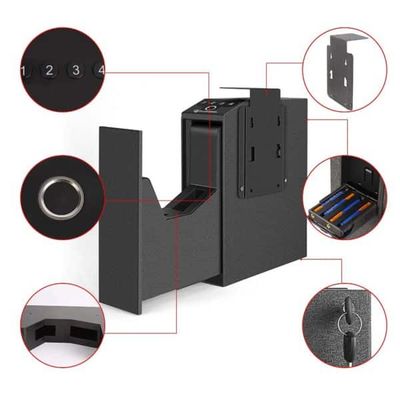 FocusOutdoor® Spring Loaded Biometric Handgun Safe