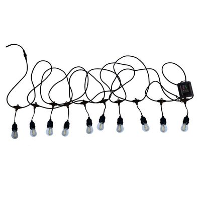 Rechargeable Solar Festoon Light String – 10m Rechargeable Solar Festoon Light String – 10m