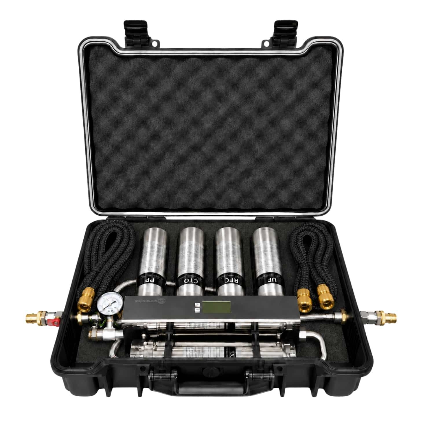 FocusOutdoor® Portable 5-Stage Water Filter Kit for Overlanding &amp; Camping