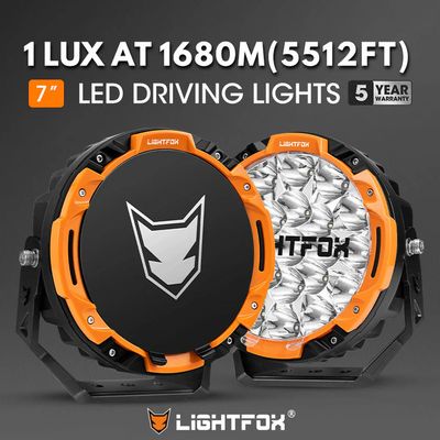 Lightfox 7inch LED Driving Light - 13,600 Lumens