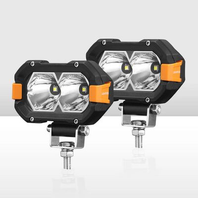 ​Lightfox 4" Osram LED Work Light Pair – 4,600 Lumens