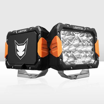 Lightfox Pegasus Series 9" LED Driving Light Pair – 11,390 Lumens