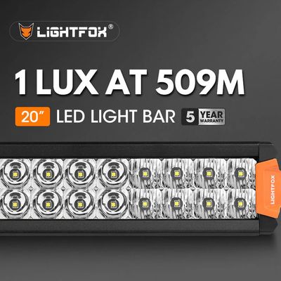 Lightfox Rigel Series 20" Osram LED Light Bar – 15,096 Lumens