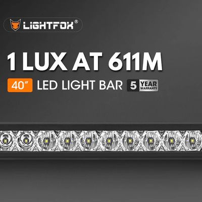 Lightfox Vega Series 40" Osram LED Light Bar – 25,160 Lumens
