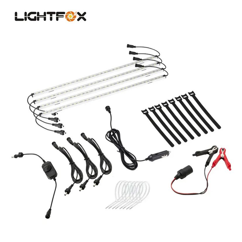 Lightfox 4-Piece 12V LED Camp Light Bar Kit