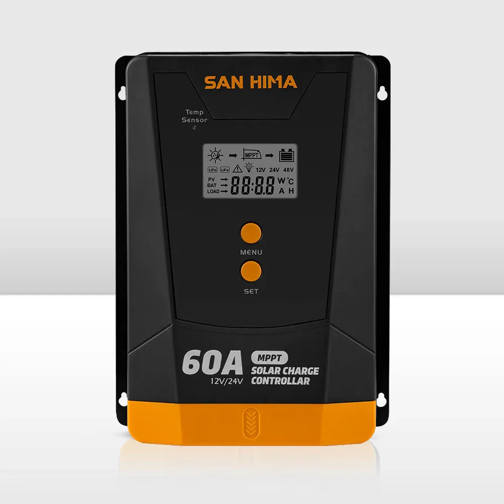 ​San Hima Solar Charge Controller - 60A MPPT  - 12V/24V