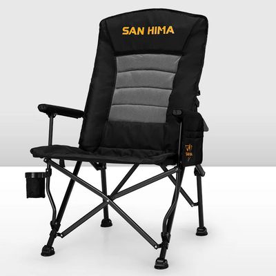 San Hima Luxury Folding Camping Chair with Storage Bag