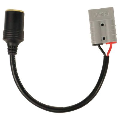 Lumeno Female Lighter Socket to 50A Square Connector Cable