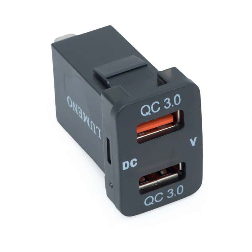 Lumeno Dual QC3 Charger - VIGO &amp; REVO