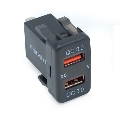 Lumeno Dual QC3 Charger - VIGO &amp; REVO