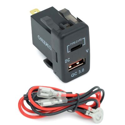 Lumeno QC3 USB &amp; Type-C - Charger- VIGO &amp; REVO