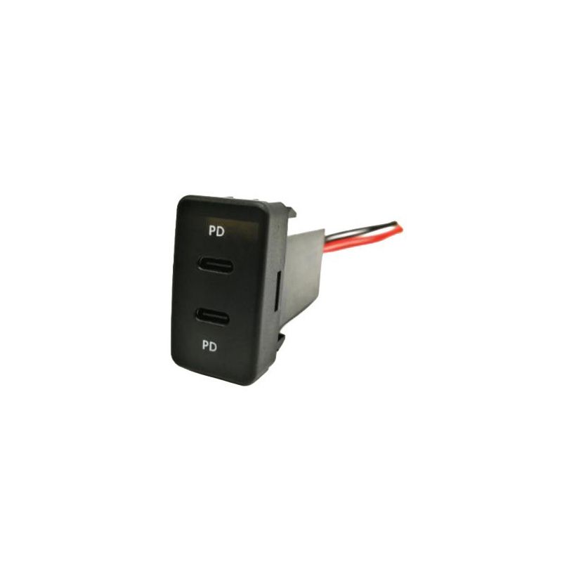 Lumeno Dual C-Type Charger - VIGO &amp; REVO