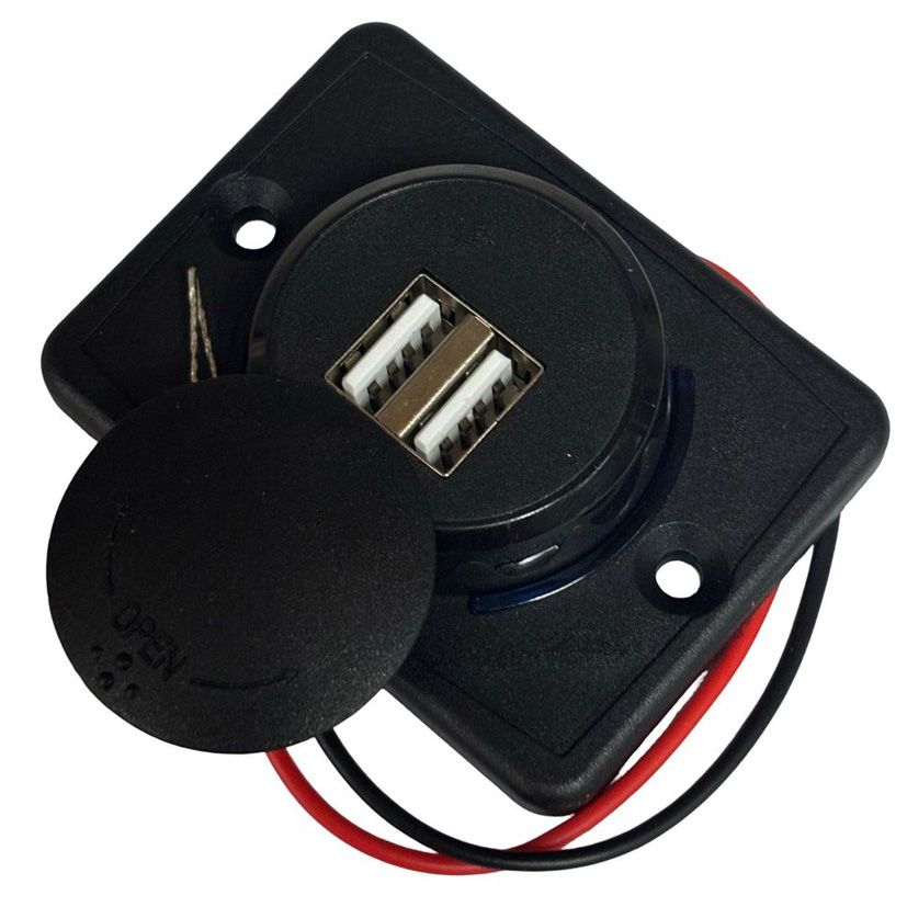 Lumeno Dual USB Charger - Flush Mount