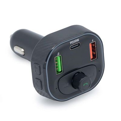 Lumeno Radio Bluetooth FM transmitter &amp; QC3 + C-Type Charger