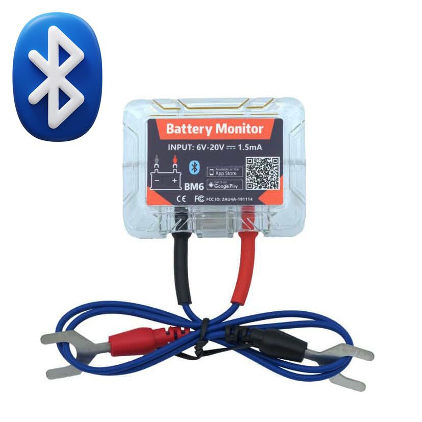 Lumeno Bluetooth Battery Monitor with Mobile App