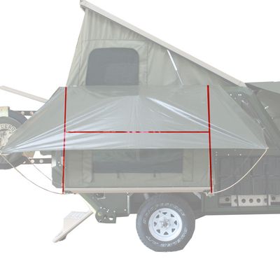 ​Tent Rod Set for Companion Mark 1 – Front &amp; Side Bed