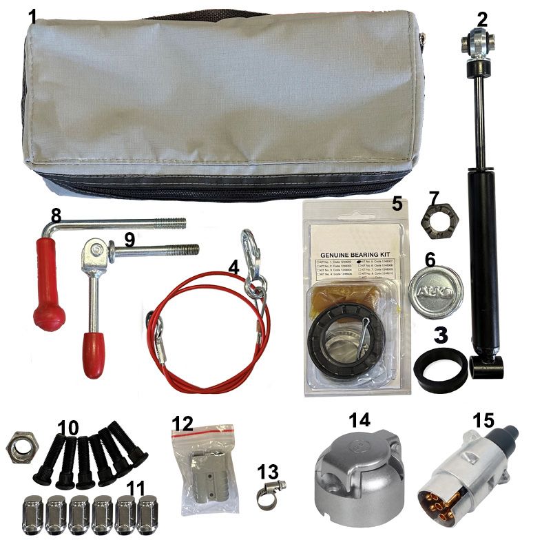 Travel Spare Kit - Bearing Kit No10