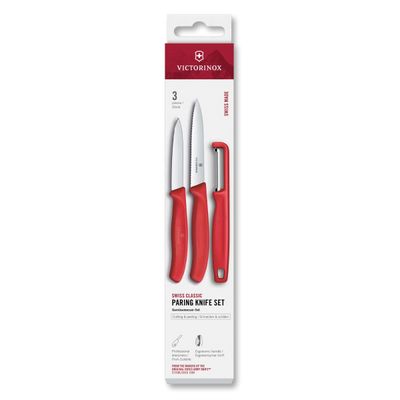 ​​Victorinox Swiss Classic Paring Knife Set with Iota Peeler