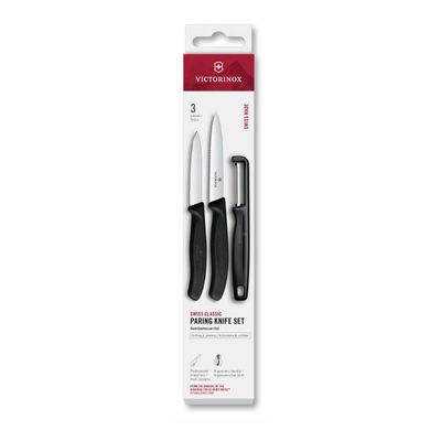 ​​Victorinox Swiss Classic Paring Knife Set with Iota Peeler