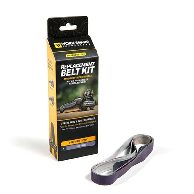 Work Sharp Fine-Grit 6000 Belt Kit – 6 Pack