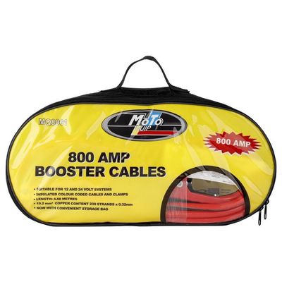 Moto Quip 800AMP Jumper Cables – 4.88m