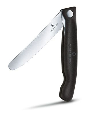 Victorinox Swiss Classic Foldable Paring Knife and Cutting Board Set – Black