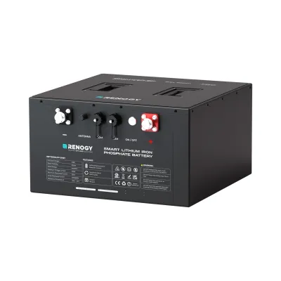 Renogy 12.8V 500Ah Pro Series Smart Lithium Iron Phosphate Battery