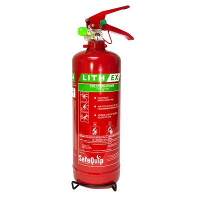 2 Litre Lith-ex Lithium-Ion Battery Fire Extinguisher